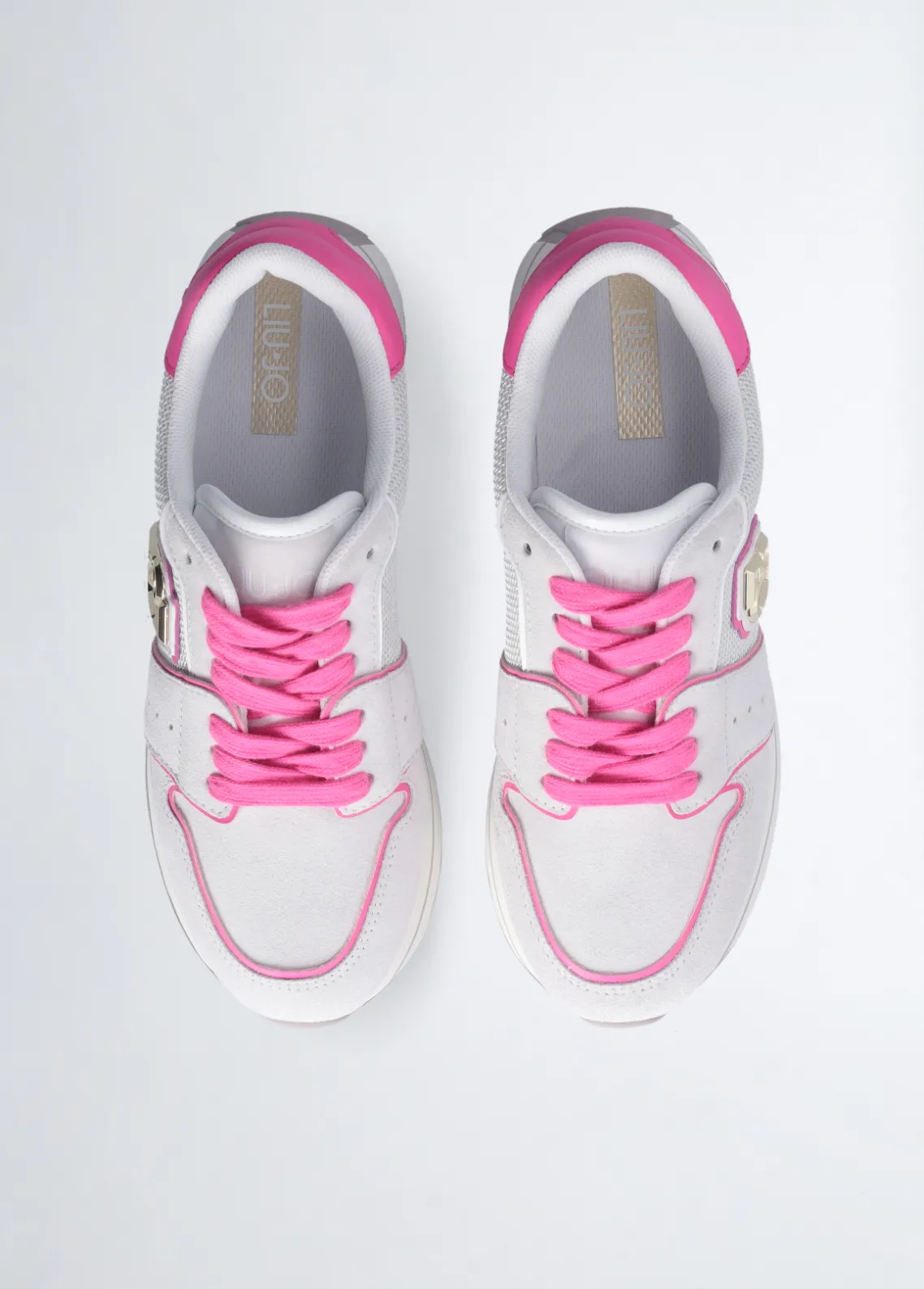 Liu Jo Zapatillas de ante y malla con plataforma-Mujer Sneakers