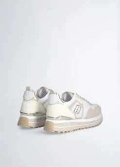 Liu Jo Zapatillas de ante y malla con plataforma-Mujer Sneakers