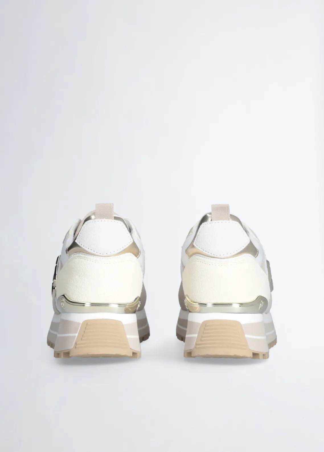 Liu Jo Zapatillas de ante y malla con plataforma-Mujer Sneakers