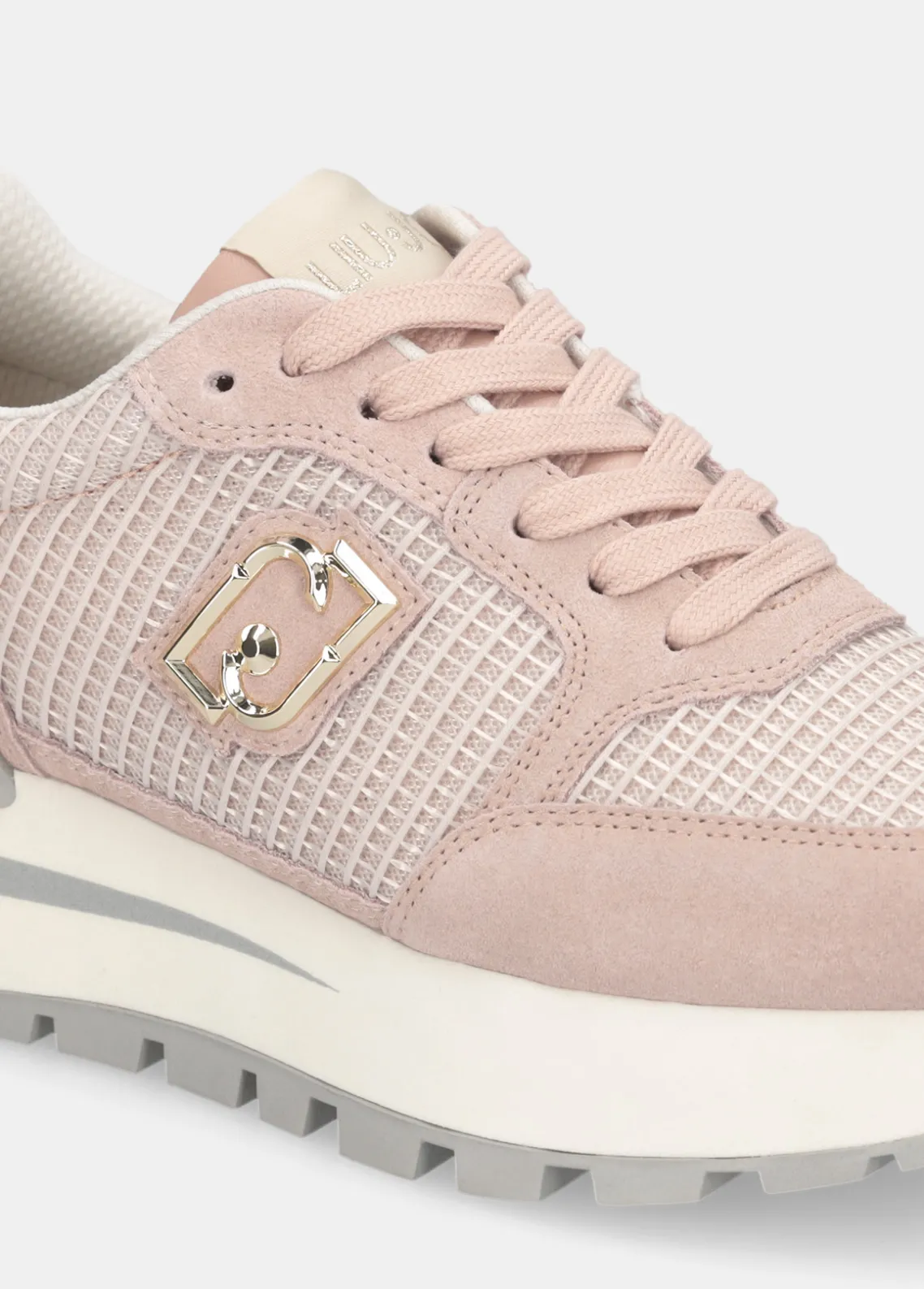 Liu Jo Zapatillas de ante y malla-Mujer Sneakers