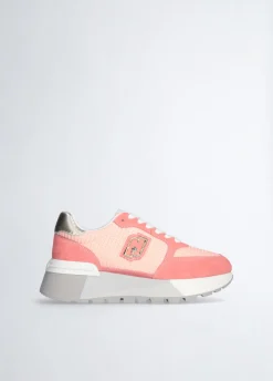 Liu Jo Zapatillas de ante y malla con plataforma-Mujer Sneakers