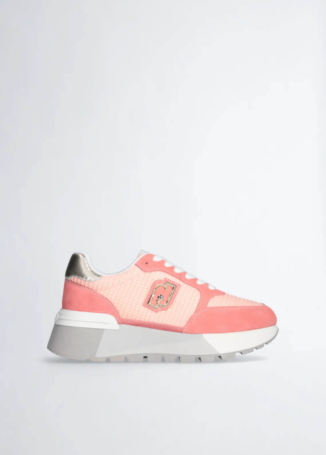Liu Jo Zapatillas de ante y malla con plataforma-Mujer Sneakers