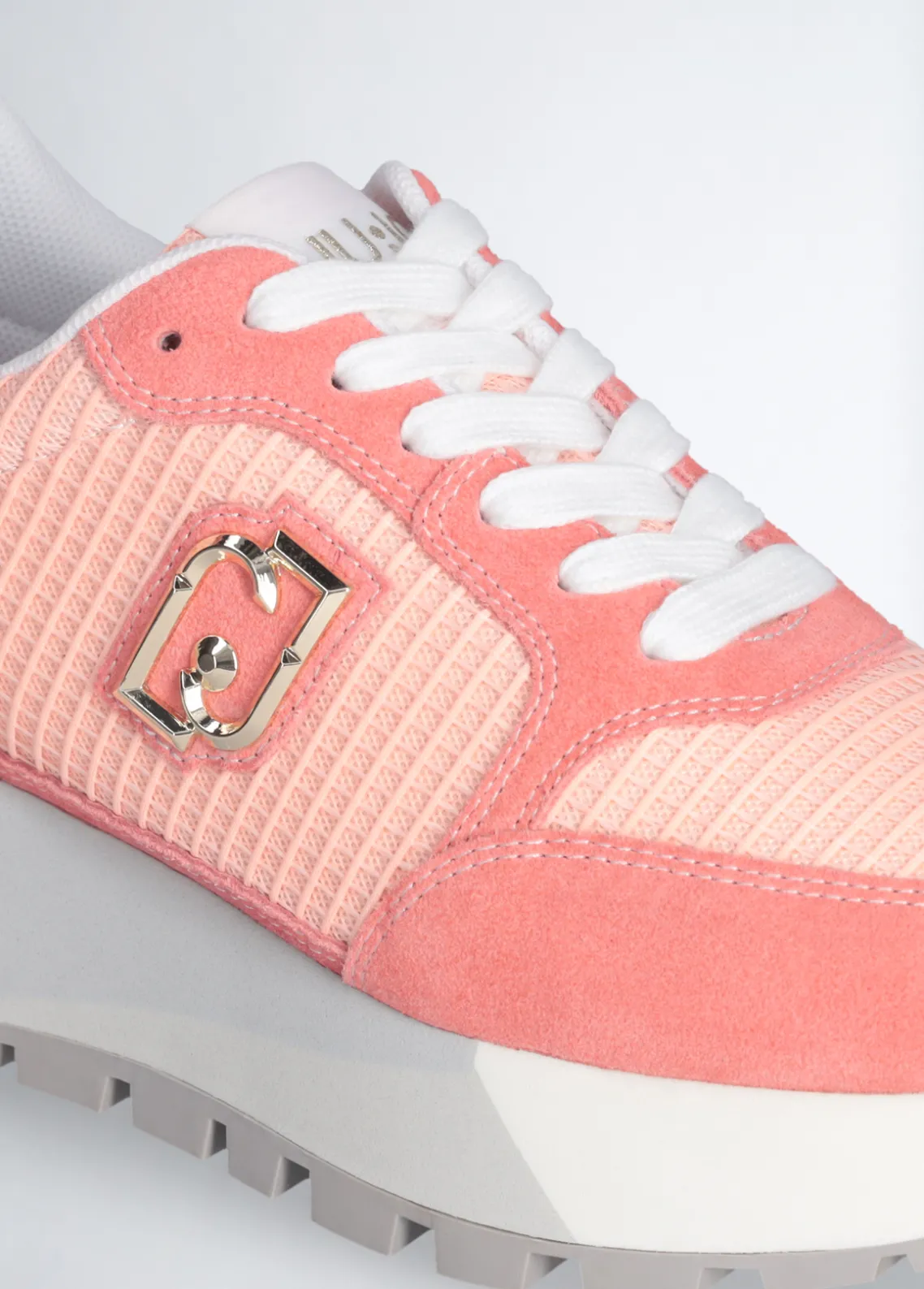 Liu Jo Zapatillas de ante y malla con plataforma-Mujer Sneakers
