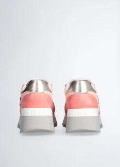Liu Jo Zapatillas de ante y malla con plataforma-Mujer Sneakers