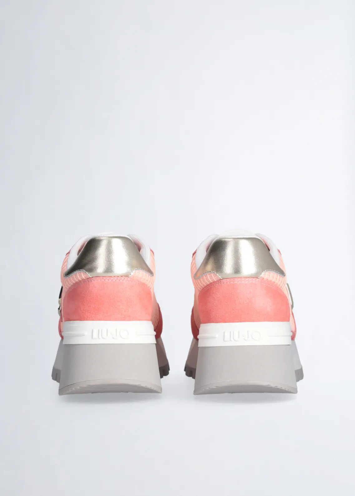 Liu Jo Zapatillas de ante y malla con plataforma-Mujer Sneakers