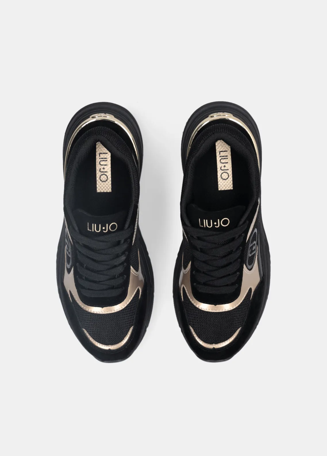 Liu Jo Zapatillas de ante y malla-Mujer Sneakers