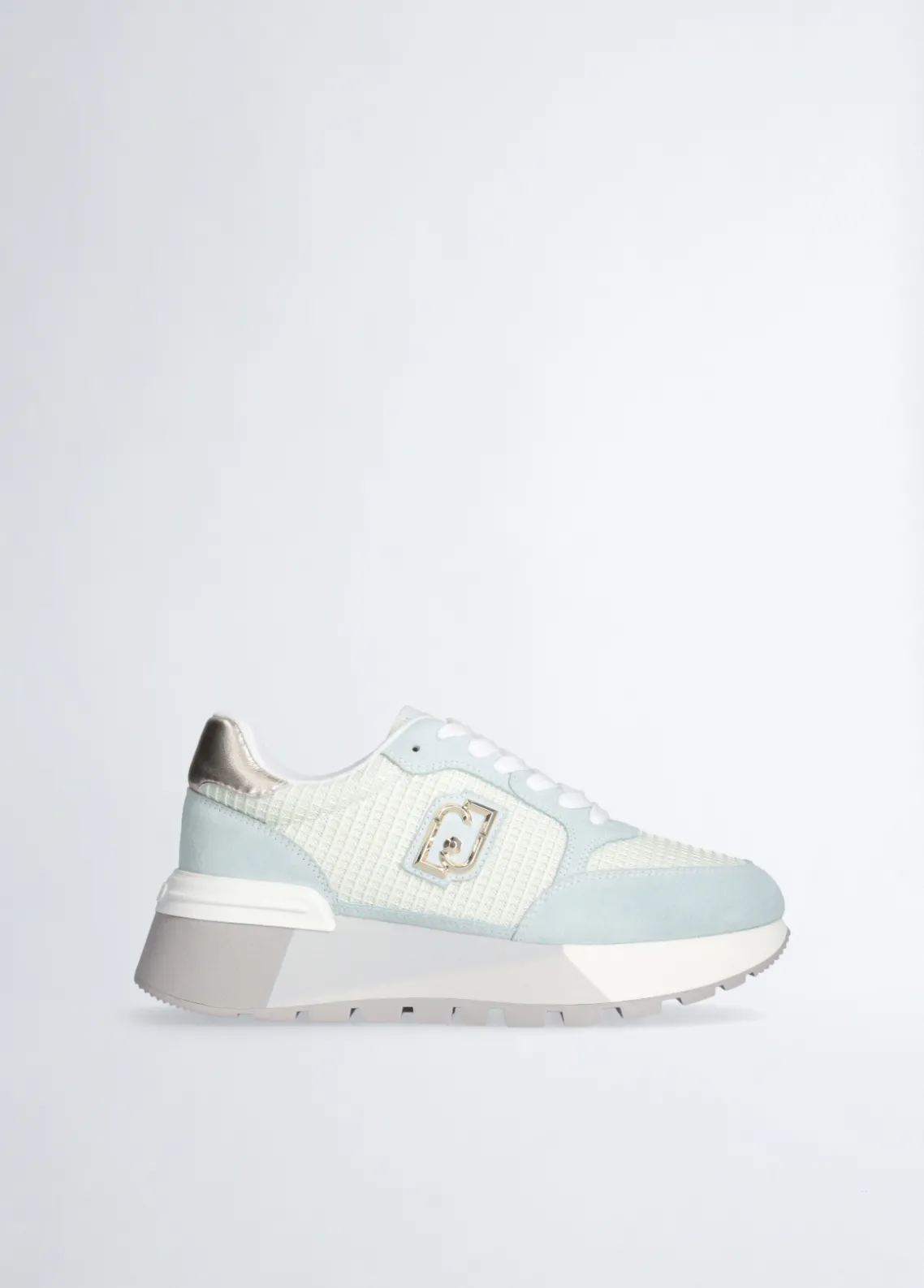 Liu Jo Zapatillas de ante y malla con plataforma-Mujer Sneakers