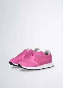 Liu Jo Zapatillas de ante y malla brillante-Mujer Sneakers