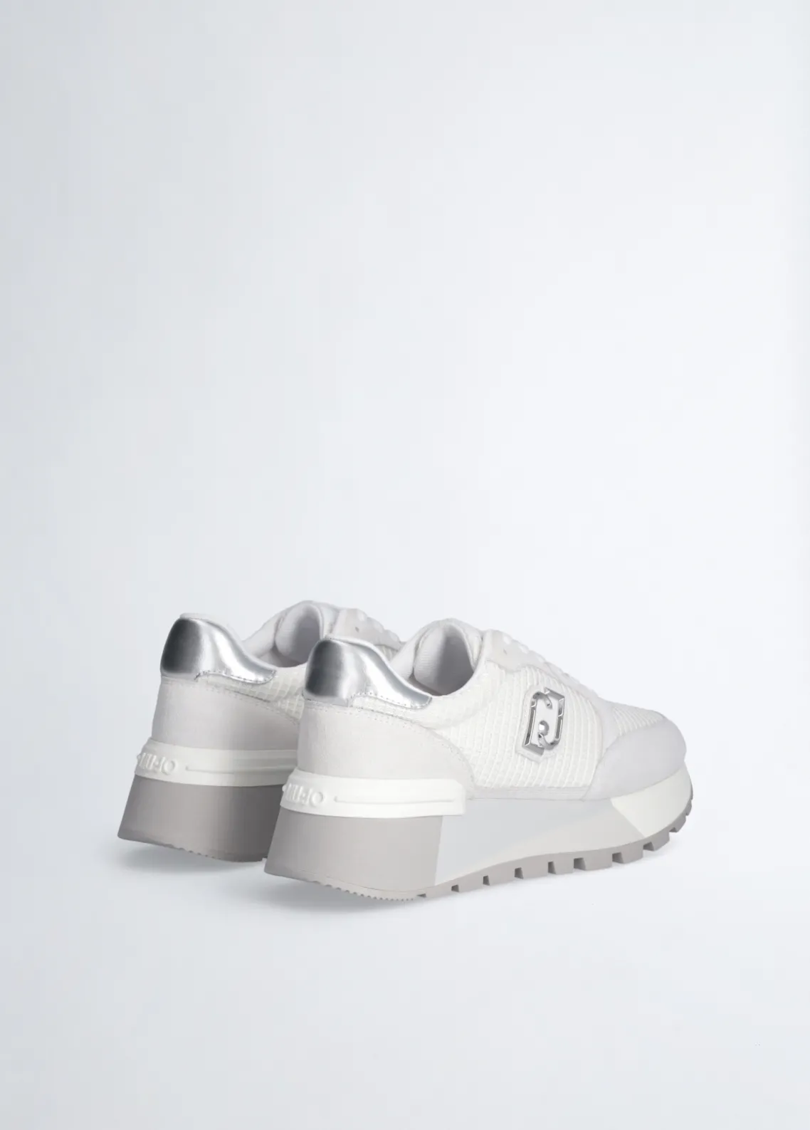 Liu Jo Zapatillas de ante y malla con plataforma-Mujer Sneakers