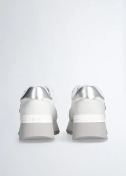 Liu Jo Zapatillas de ante y malla con plataforma-Mujer Sneakers