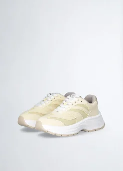 Liu Jo Zapatillas de ante y malla brillante-Mujer Sneakers