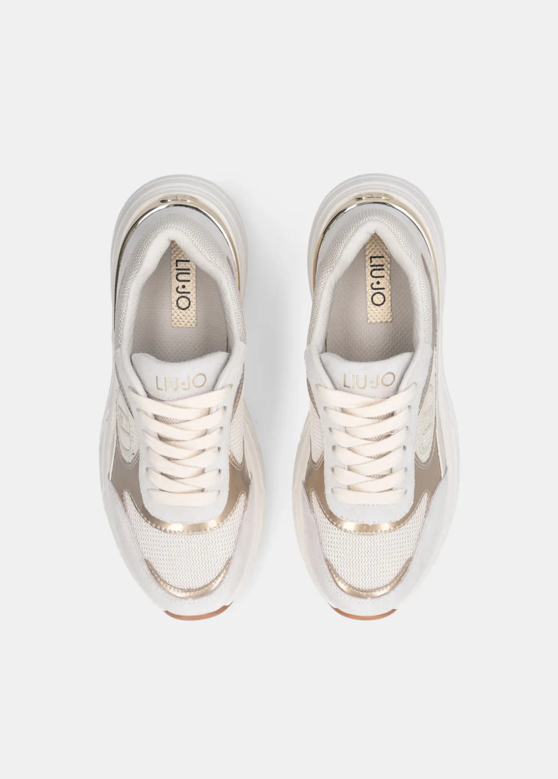 Liu Jo Zapatillas de ante y malla-Mujer Sneakers