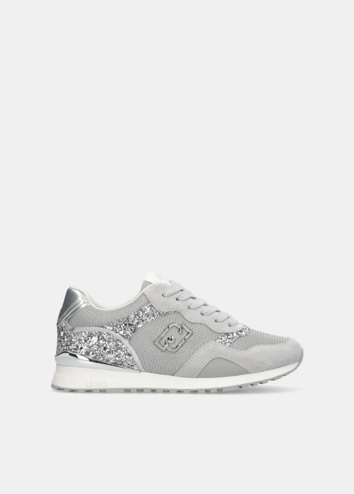 Liu Jo Zapatillas de brillos y malla-Mujer Sneakers