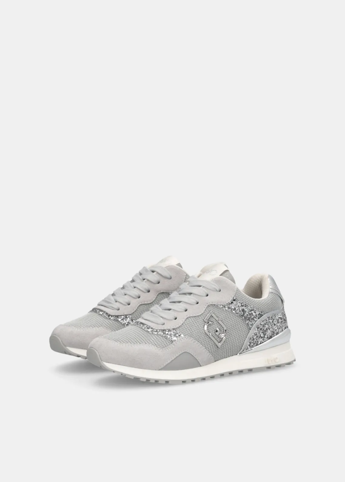 Liu Jo Zapatillas de brillos y malla-Mujer Sneakers