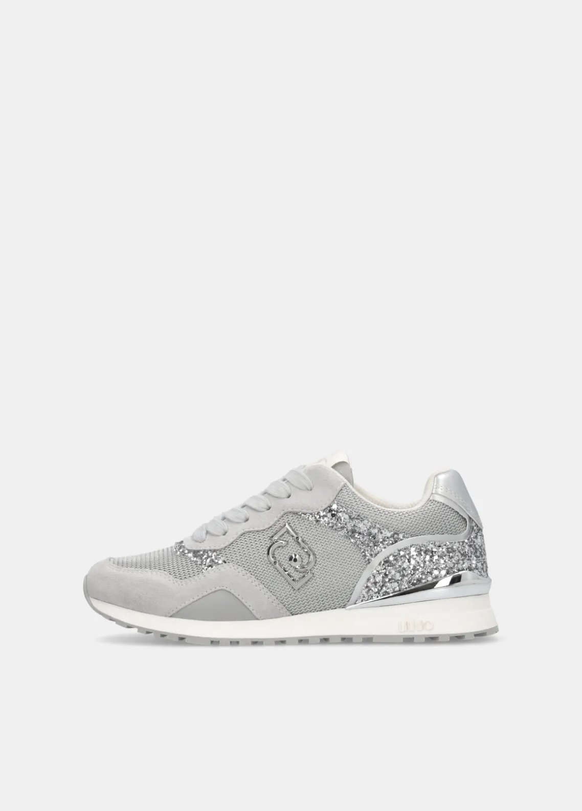 Liu Jo Zapatillas de brillos y malla-Mujer Sneakers