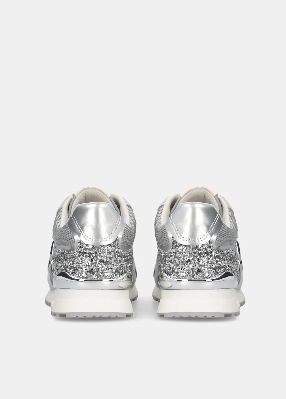 Liu Jo Zapatillas de brillos y malla-Mujer Sneakers