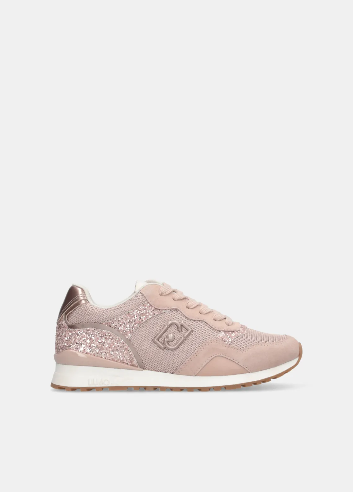 Liu Jo Zapatillas de brillos y malla-Mujer Sneakers
