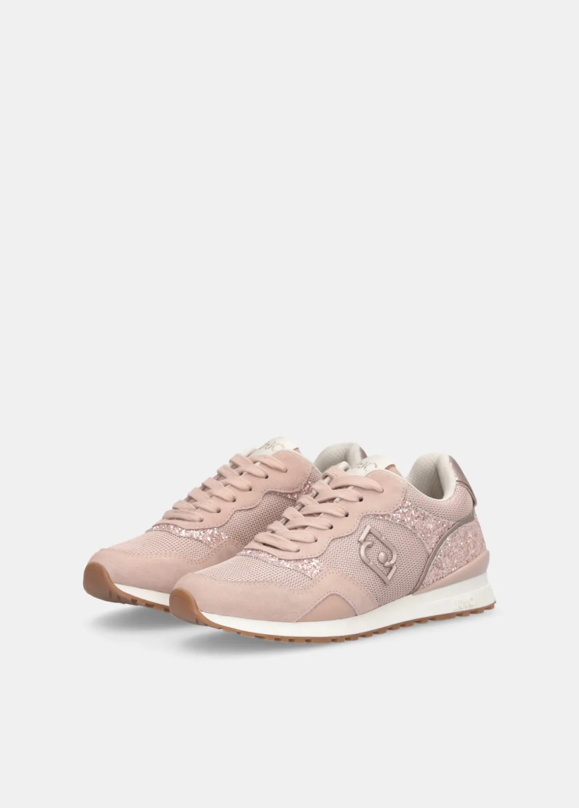 Liu Jo Zapatillas de brillos y malla-Mujer Sneakers