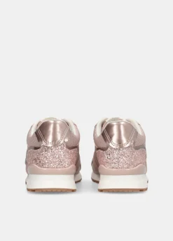 Liu Jo Zapatillas de brillos y malla-Mujer Sneakers