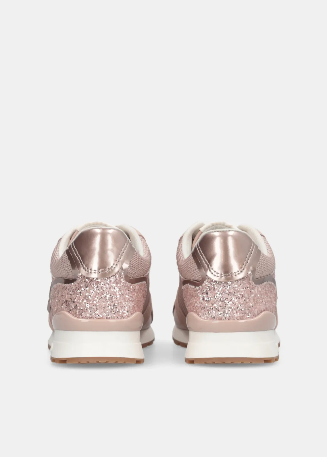 Liu Jo Zapatillas de brillos y malla-Mujer Sneakers