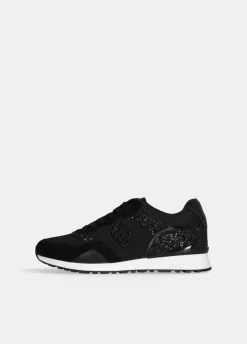 Liu Jo Zapatillas de brillos y malla-Mujer Sneakers