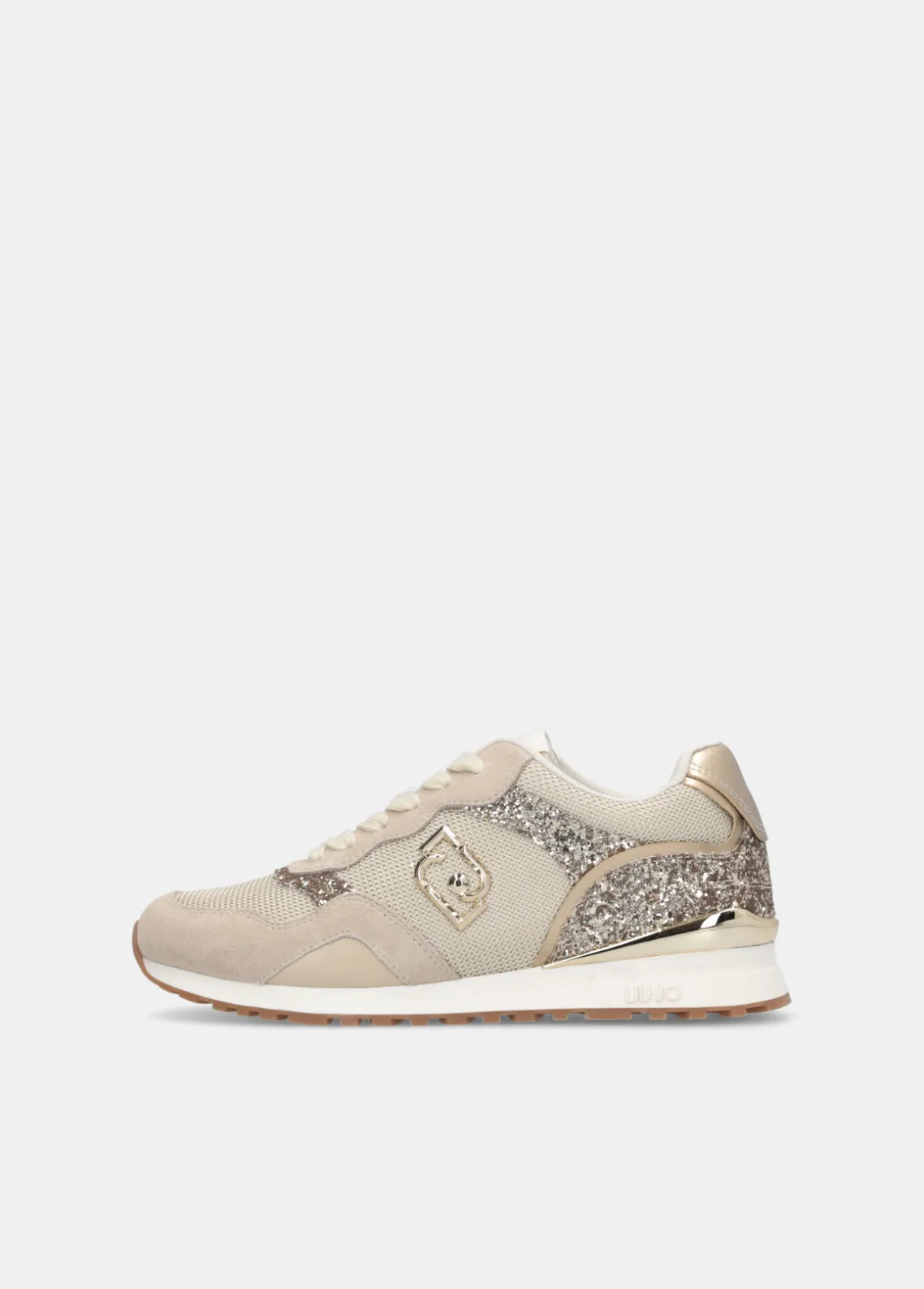 Liu Jo Zapatillas de brillos y malla-Mujer Sneakers