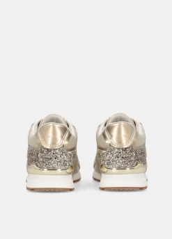 Liu Jo Zapatillas de brillos y malla-Mujer Sneakers