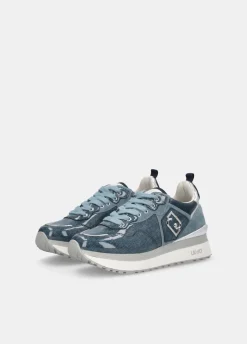 Liu Jo Zapatillas de denim brillante con plataforma-Mujer Sneakers