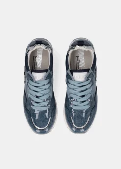 Liu Jo Zapatillas de denim brillante con plataforma-Mujer Sneakers