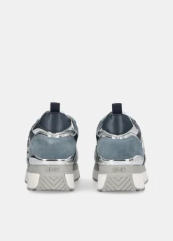 Liu Jo Zapatillas de denim brillante con plataforma-Mujer Sneakers