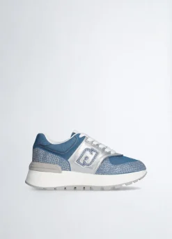 Liu Jo Zapatillas de denim con strass-Mujer Sneakers