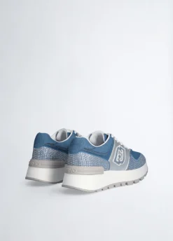 Liu Jo Zapatillas de denim con strass-Mujer Sneakers