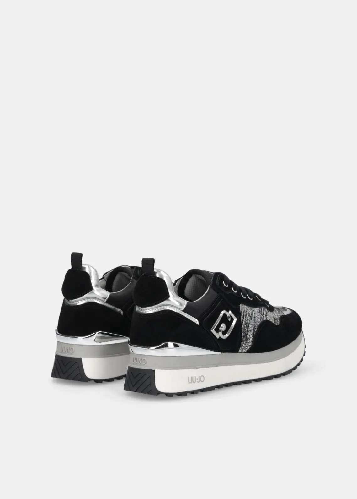 Liu Jo Zapatillas de efecto laminado con plataforma-Mujer Sneakers