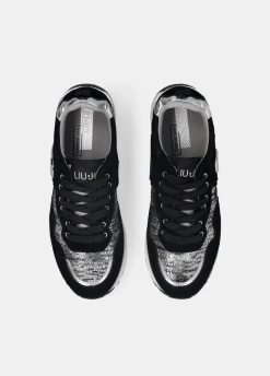 Liu Jo Zapatillas de efecto laminado con plataforma-Mujer Sneakers