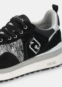 Liu Jo Zapatillas de efecto laminado con plataforma-Mujer Sneakers