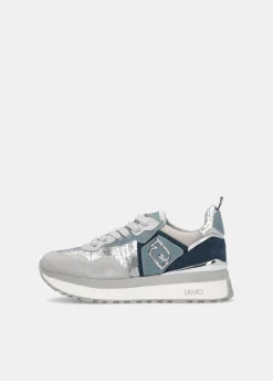 Liu Jo Zapatillas de efecto laminado con plataforma-Mujer Sneakers