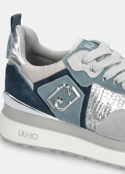 Liu Jo Zapatillas de efecto laminado con plataforma-Mujer Sneakers