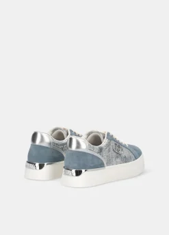 Liu Jo Zapatillas de laminado craquelado-Mujer Sneakers