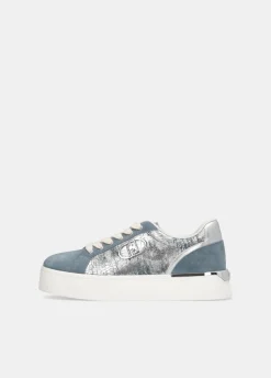 Liu Jo Zapatillas de laminado craquelado-Mujer Sneakers