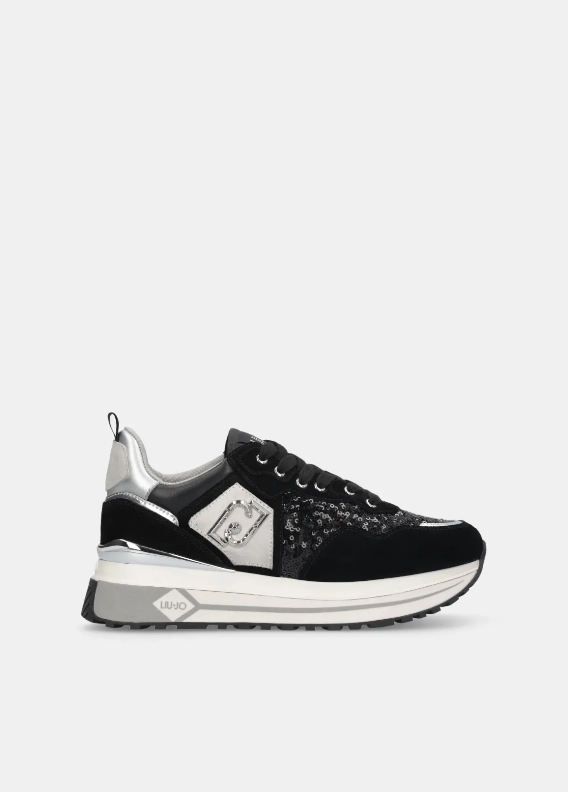 Liu Jo Zapatillas de lentejuelas con plataforma-Mujer Sneakers