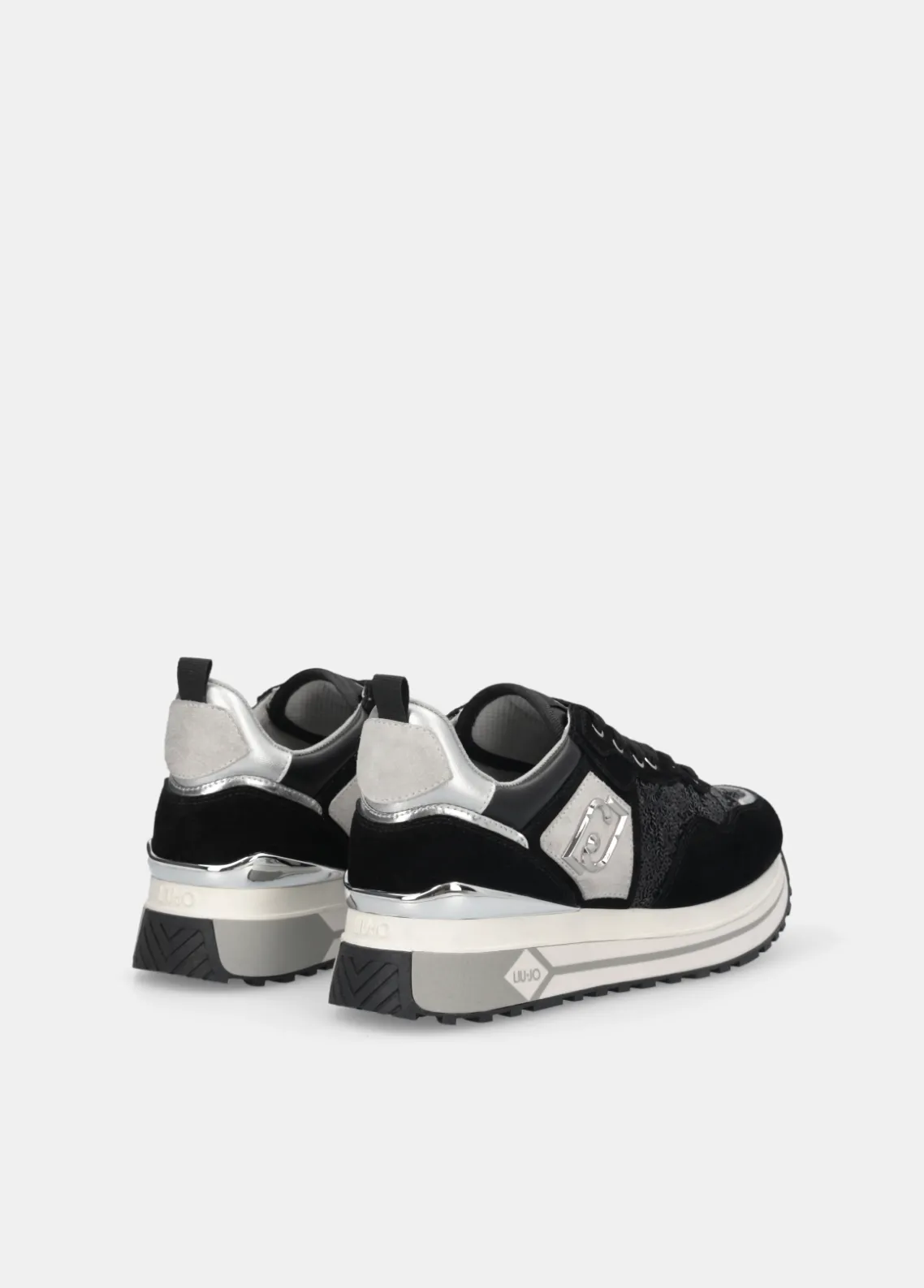 Liu Jo Zapatillas de lentejuelas con plataforma-Mujer Sneakers