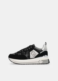 Liu Jo Zapatillas de lentejuelas con plataforma-Mujer Sneakers