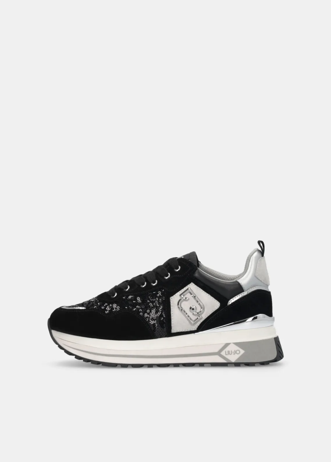 Liu Jo Zapatillas de lentejuelas con plataforma-Mujer Sneakers