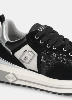 Liu Jo Zapatillas de lentejuelas con plataforma-Mujer Sneakers