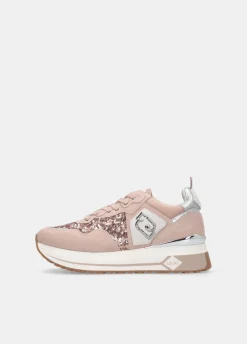 Liu Jo Zapatillas de lentejuelas con plataforma-Mujer Sneakers