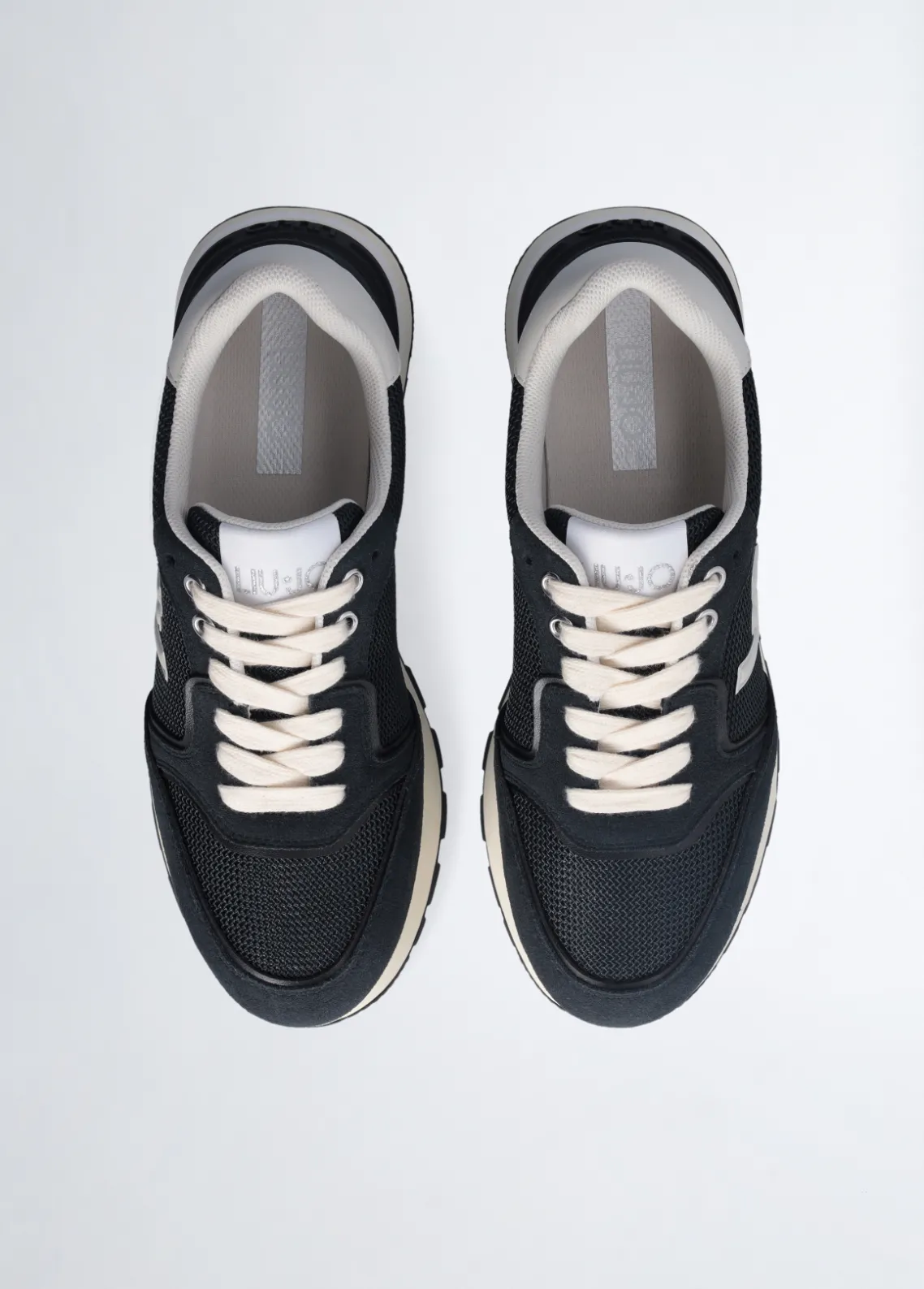 Liu Jo Zapatillas de malla brillante-Mujer Sneakers