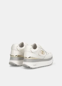 Liu Jo Zapatillas de piel con plataforma alta-Mujer Sneakers