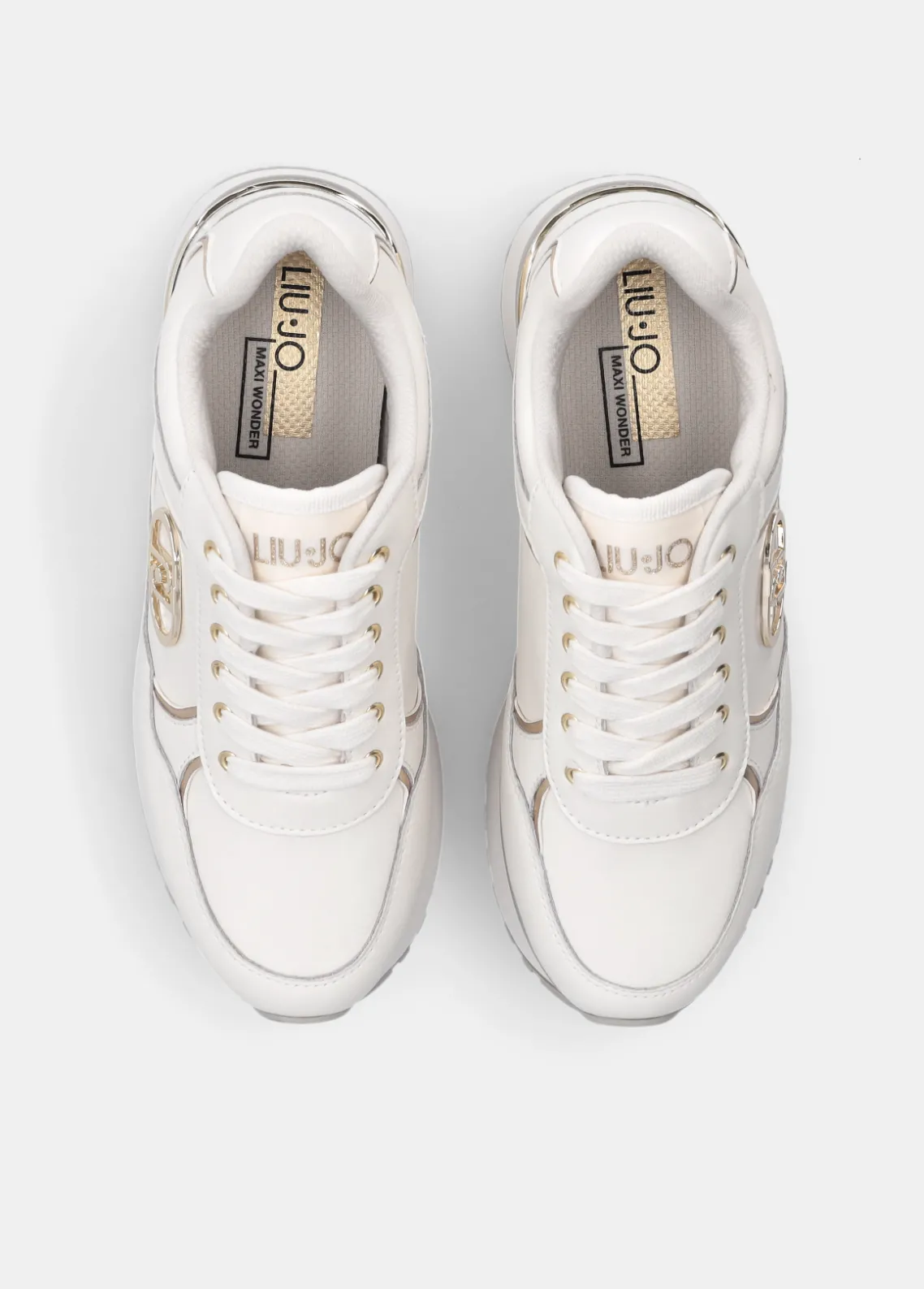 Liu Jo Zapatillas de piel con plataforma alta-Mujer Sneakers