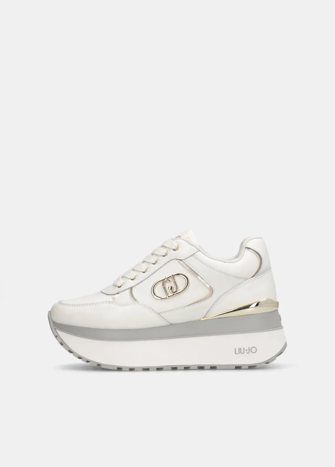 Liu Jo Zapatillas de piel con plataforma alta-Mujer Sneakers