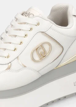Liu Jo Zapatillas de piel con plataforma alta-Mujer Sneakers